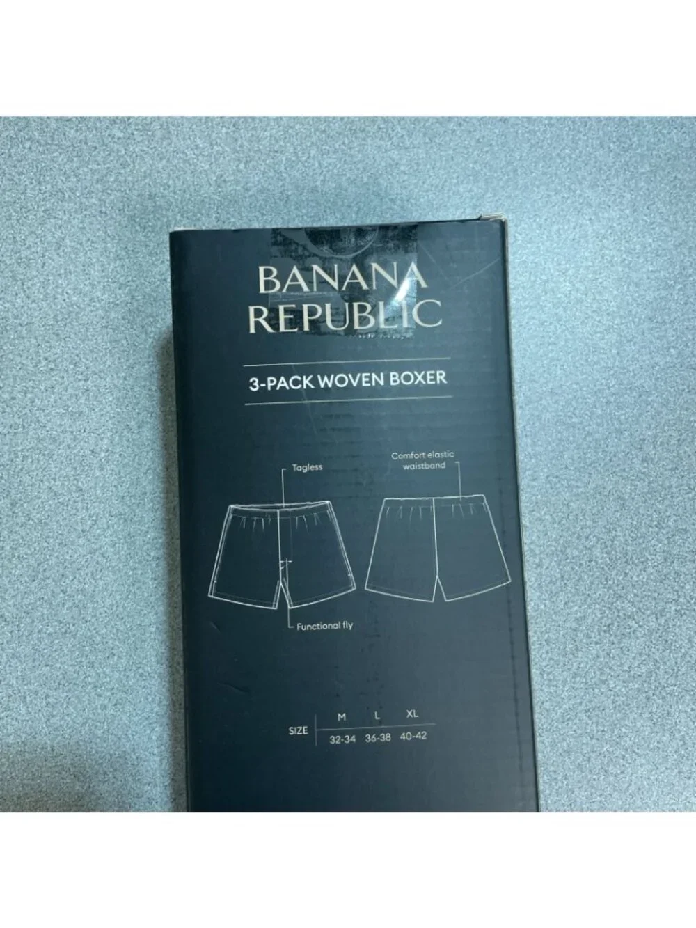 NWT Banana Republic 3-Pack Men's XL  Boxers Checkered Multicolor